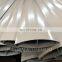 200mm, 300mm, 400mm wide aluminum oval airfoil  extrusions for exterior sunshade