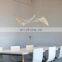 Modern Minimalist Chandelier Restaurant Simple Linear Shape Ceiling Lights Office Long Strip Pendant Light