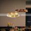Nordic Minimalist Modern C-shaped Chandelier For Restaurant Living Room Creative Ring Circle Pendant Light