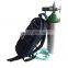 HG-IG Portable Medical Oxygen Gas Cylinder 2.5L Empty Oxygen Tank with Bag Aluminum Oxygen Cylinder ISO7866