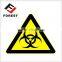 chemical adhesive printed security label for roll, adhesive caution label