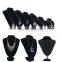 2022 Hot Selling Black Velvet Necklace Jewelry Display Rack Mannequin Organizer Displays Jewelry Display Stand