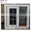German famous brand production upvc/pvc sliding window with white grills