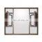 Custom windows  casement grill double glass aluminum alloy windows for house and apartments