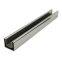 Stainless Steel Groove Tube Special-shaped Tube Custom Cutting Square Tube Single Groove Oval