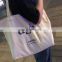 Hot sale fashion design eco-friendly reusable bags cotton heavy duty custom women cotton canvas shopping bags