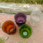 Factory Directly Wholesale Transparent Green Purple Amber Colored Glass Hiball