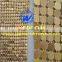 golden metallic aluminium sequin fabric cloth supplier | generalmesh