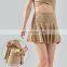 Quick Dry Leopard Print High Waist 2-in-1 Mini Tennis Skirt Women Outdoor Sportswear Golf Apparel With Side Pocket Shorts Skirt
