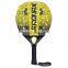 2024 New ARRONAX Padel Racket Carbon Fiber Surface With EVA Memory Flex Foam Core Padel Tennis Racquets Lightweight