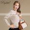 2024 Custom Women's Jumper 100% Cashmere Crew Neck Sweater Knitted with Solid Pattern for Winter Season OEM Service Available