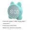 Speaker Alarm Clock Wireless Mini Speaker High Volume Heavy Bass Gift Alarm Clock Home Desktop Small Stereo