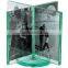 Ultra Clear aluminum double sided glass photo-frame