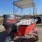 Customized fiberglass boat, Yacht，assault boat/fishing boat, fast boat, hard bottomed boat,
