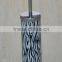 stainless steel cleaning animal print cosmetic brushes