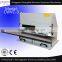 PCB depanelizer separation for re-scored pcb