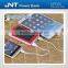 Fashionable dual USB ports 10000mah solar power bank with CE,ROHS ,FCC