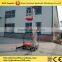 Aluminum telescopic ladder/one man lifts platform/hydraulic aluminum lifts