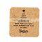 High quality Customized cork coaster