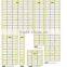 STABILE Easy to use Quilting Ruler with custom logo great for quilting sewing