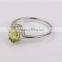Sartificial stone designs sterling ring Panyu factory process jewelry