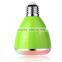 Bluetooth Smart Multicolored Led Night Light Bulbs/Timing System/Dimming & Turning On or Off by iPhone, Android App