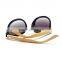 New Round Handmade Bamboo Sunglasses Leg Fashion Wood Sun Glasses Cool Eyewear Retro Vintage Eyeglasses