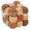 Wholesale educational toy 3d wooden puzzle ,durable wooden snake in toys hobbies