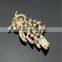 Wholesale Gold Animal Brooch,Designer Gold Zircon Brooch,Gold Animal Brooch