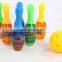 22cm Smile face bowling set sport toy for kids with 6 bottles and 1 ball