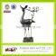 Standing Deer Metal Sliver Cool Posture for home decorative