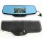 4.3 inch LCD Blue Anti-Glare Glass Full HD 1080P car rearview mirror camera dvr