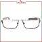 Laura Fairy In Stock Newest China Large Metal Optical Frames With Spring Hinge