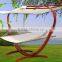 hot sale wooden hammock stand with canopy