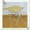 KZ140045 Wrought Iron Metal fold outdoor garden table