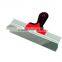 china plastic putty knife with rubber handle
