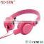 Professional Custom Branded Super Bass Headphone with Durable Flat Cable and Detachable Flexible Headband