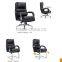 Black executive office leather chair armrest covers factory sell directly SY4