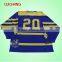 Best quality teams sublimated custom ice hockey jersey