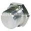 1" Threaded NPT Hex Head Plug and bushing Fitting