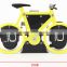 2016 factory sales Retro bike clock/Automatic cycle turning leaf clock/The living room clock