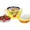 price of stainless steel food packaging tableware box as seen tv