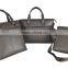 Wholesale Chinese fashion cowhide leather handbag