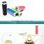 Top selling product promotional gift Logo printed tube cylinder shape 2200mah portable battery charger