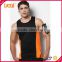 Hot sale sublimation custom mens running vest body building gym tank top wholesale