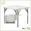 Plastic folding table-4' suqare folding table HDPE table top