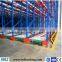 FIFO radio shuttle racking systems, heavy duty upright steel pallet shelf
