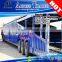 6-8 units SUVs loaing capacity 2 axles car transport trailer sale