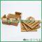 bamboo insulation kitchen mats set, tea coffee cup coaster