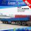 3-axle Side Wall Open Cargo Transportation Side Breast Board Semi Trailer for Sale